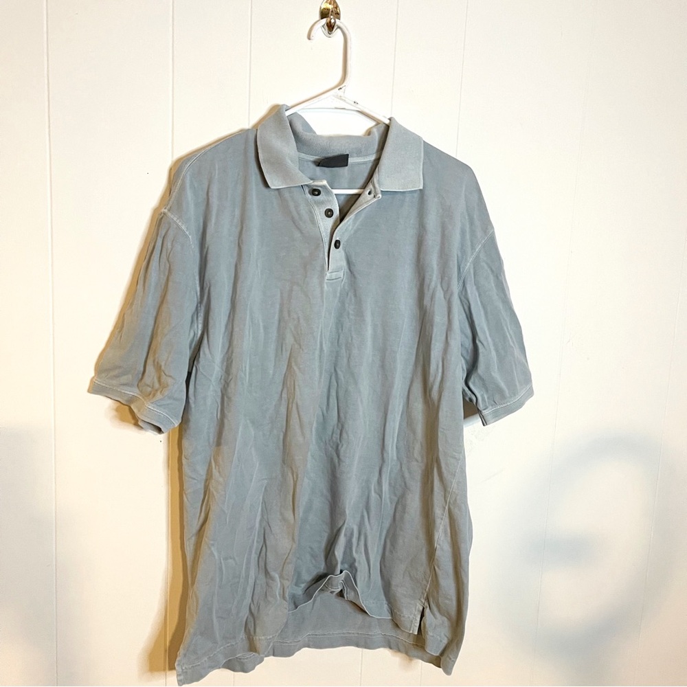 Woolrich Size Large Light Blue Polo Shirt